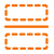 여백과 구분선 모양 아이콘 이미지